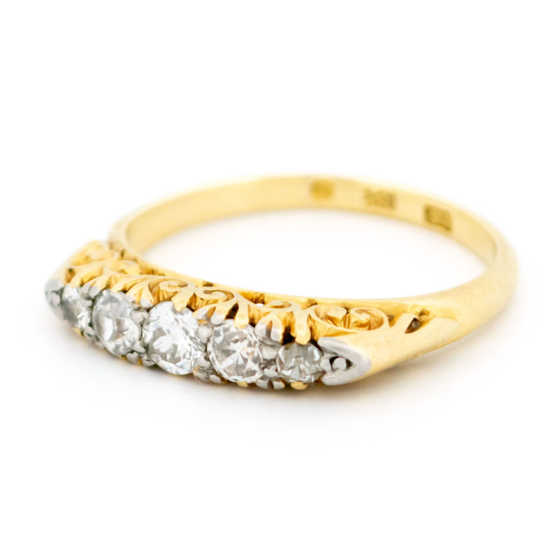 Diamond 18k Row Ring 17759-9276 Image4
