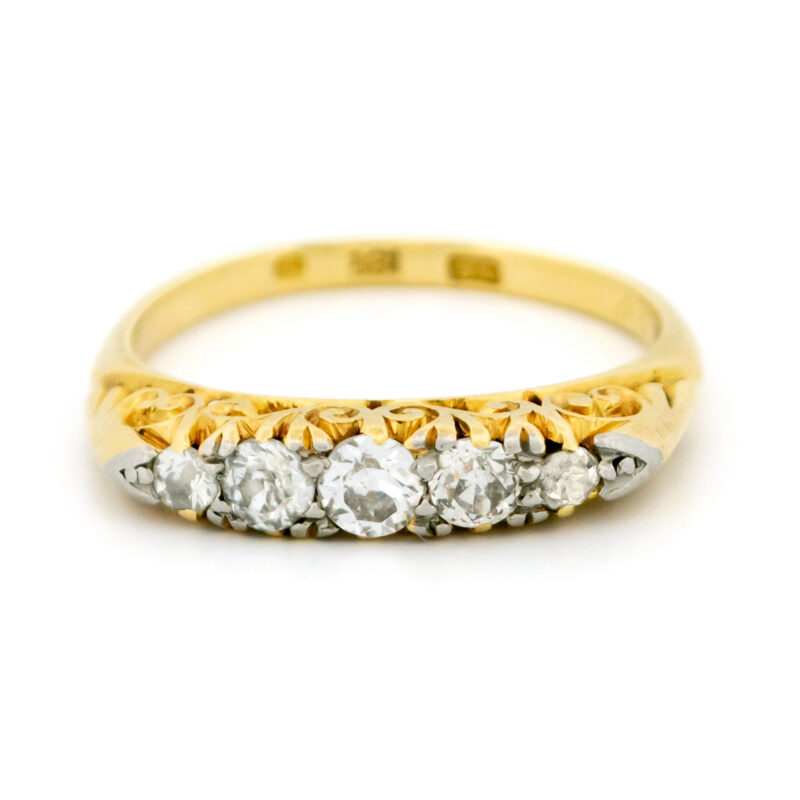Diamond 18k Row Ring 17759-9276 Image1