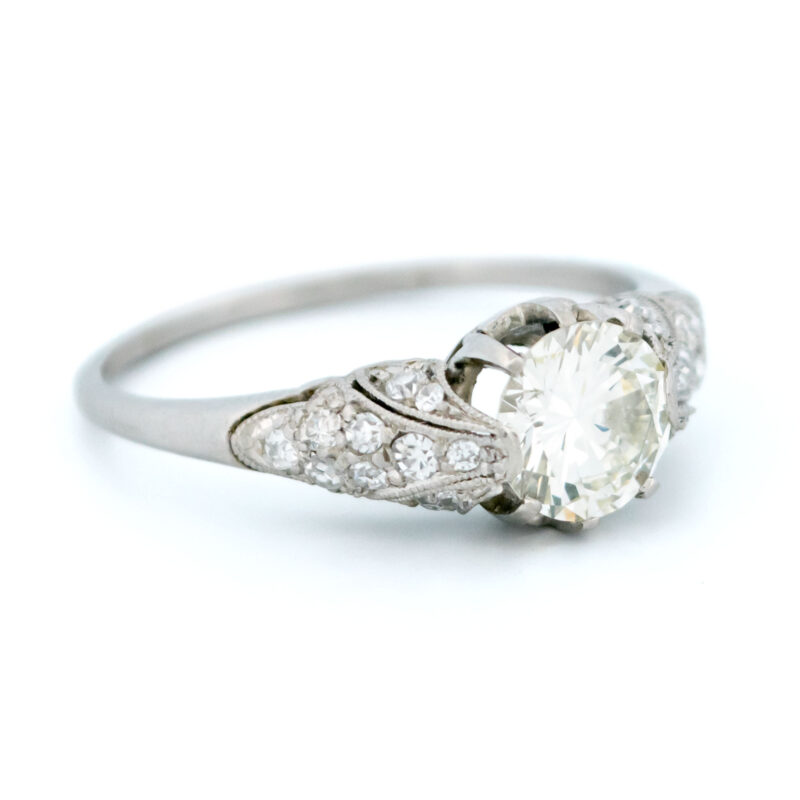 Diamond Platinum Solitaire Ring 17732-9266 Image3