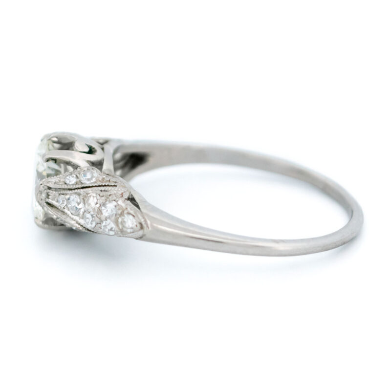 Diamond Platinum Solitaire Ring 17732-9266 - Image 6