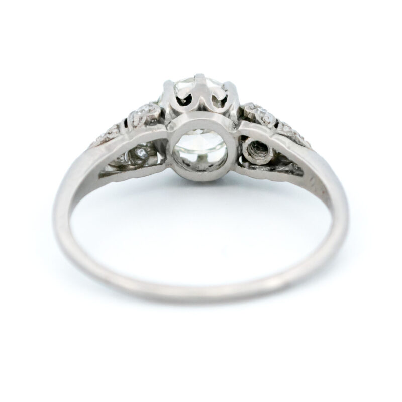 Diamond Platinum Solitaire Ring 17732-9266 - Image 7