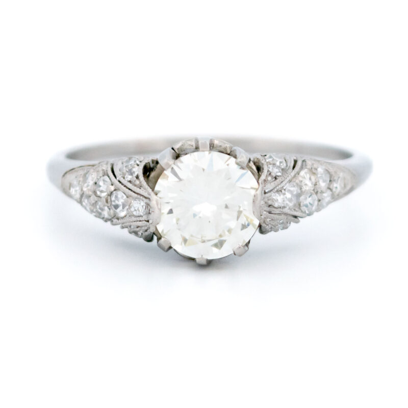 Diamond Platinum Solitaire Ring 17732-9266 Image1