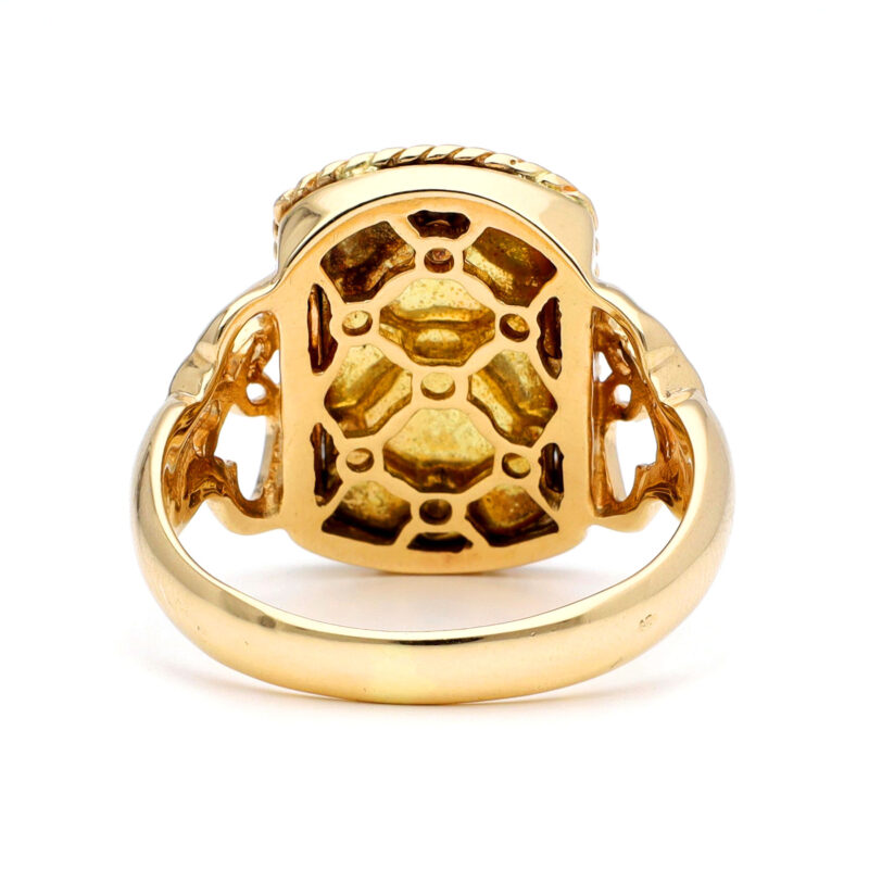 Diamond Enamel 14k Trellis Ring 17889-9324 Image5