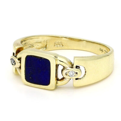 Diamond Lapis-Lazulis 14k Ring 18349-9479 Image2