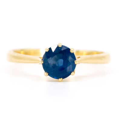 Sapphire 9k Solitaire Ring 18113-9457 Image1
