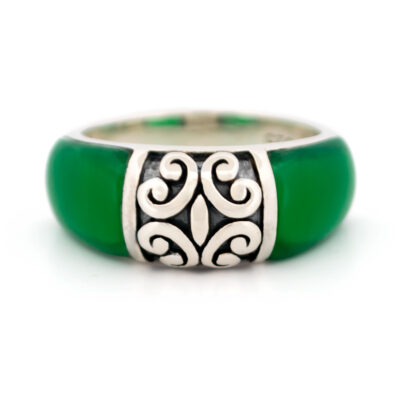 Agate Silver Ring 18314-3455 Image1