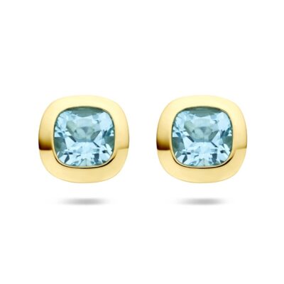 Topaz 14k Stud Earrings 18478-3535 Image1