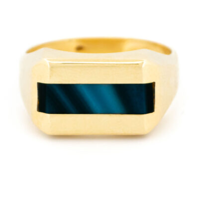 Agate 14k Inlay Ring 18555-9556 Image1