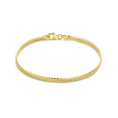 14k Curb Link Bracelet 18564-9563 Image1