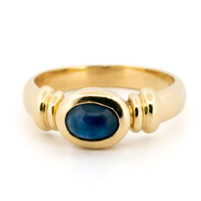 Sapphire 14k Solitaire Ring 18567-9565 Image1