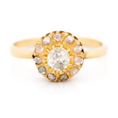 Diamond 14k Cluster Ring 15745-2457 Image1