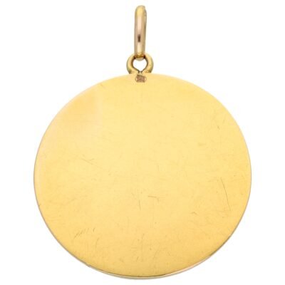 Diamond Ruby 18k Cameo Pendant 18570-9568 Image2