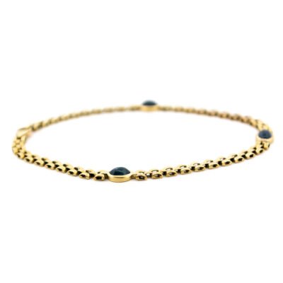 Sapphire 14k Station Bracelet 18600-9589 Image1