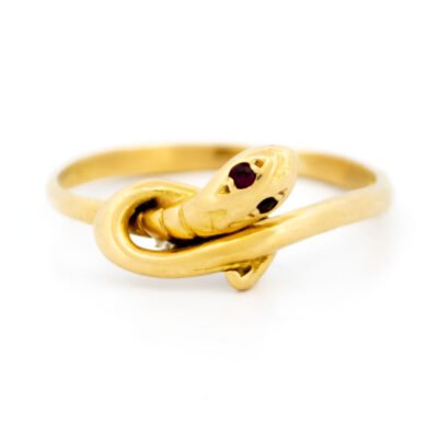 Ruby 18k Snake Ring 18607-9596 Image1