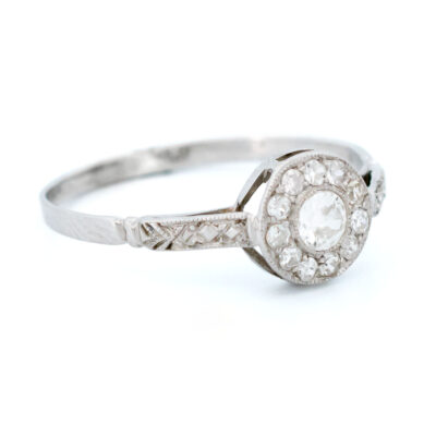 Diamond 14k Cluster Ring 11094-0105 Image2