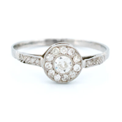 Diamond 14k Cluster Ring 11094-0105 Image1