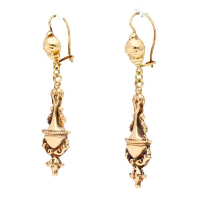 14k Drop Earrings 18423-9497 Image2