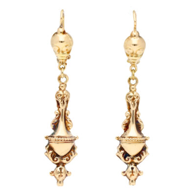 14k Drop Earrings 18423-9497 Image1