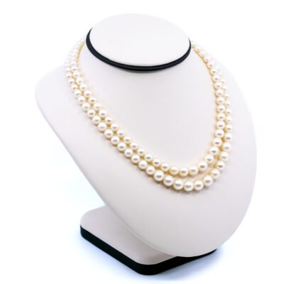 18k Pearl Two Strand Necklace 18635-9606 Image2