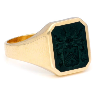 Agate 14k Signet Ring 18761-9626 Image2