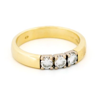 Diamond 14k Trilogy Ring 18776-9630 Image2