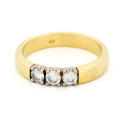 Diamond 14k Trilogy Ring 18776-9630 Image1