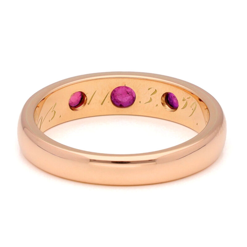Ruby 14k Gypsy Ring 18777-9631 - Binenbaum Antiques & Jewelry