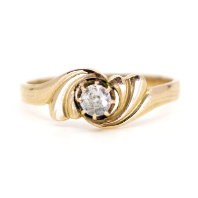 Diamond 10k Solitaire Ring 9808-2166 Image1