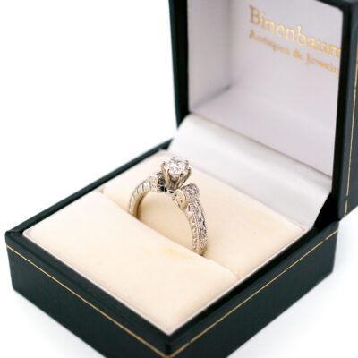Diamond 18k Solitaire Ring 12786-7051 Image2