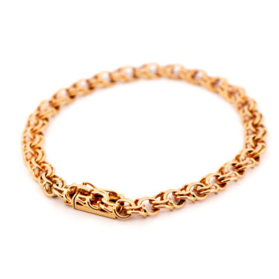 14k Bismarck Link Bracelet 15050-8489 Image1