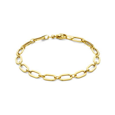9k Paper Clip Link Bracelet 18693-9613 Image1