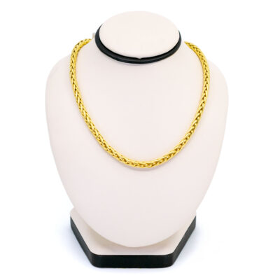 18k Wheat Spiga Link Chain 18716-9615 Image1