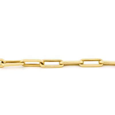 14k Paper Clip Link Bracelet 18814-9646 Image2