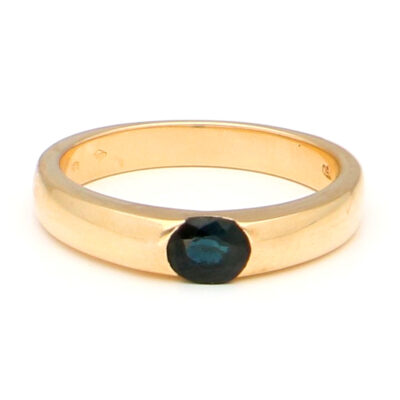 Sapphire 18k Gypsy Ring 18852-9668 Image1