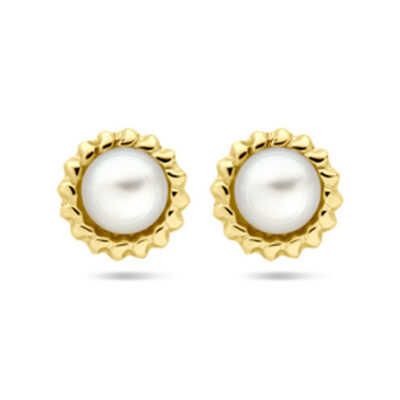 Pearl 14k Stud Earrings 18871-9670 Image1