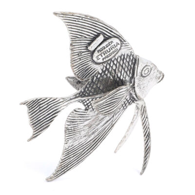 Silver Angelfish Miniature 19079-3293 Image2