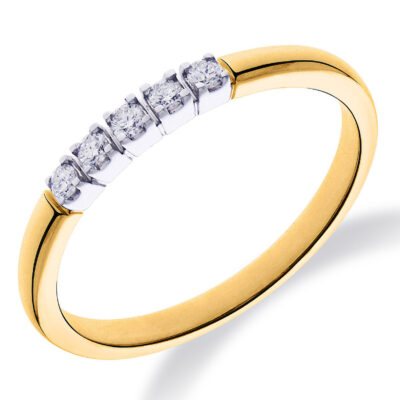 Diamond 14k Row Ring 19049-9680 Image1