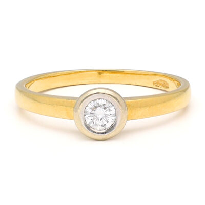 Diamond 18k Punto Luce Ring 19080-9686 Image1