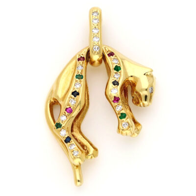 Diamond Emerald Ruby Sapphire 18k