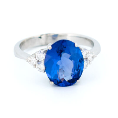 Diamond Tanzanite 18k Ring 19121-9709 Image1