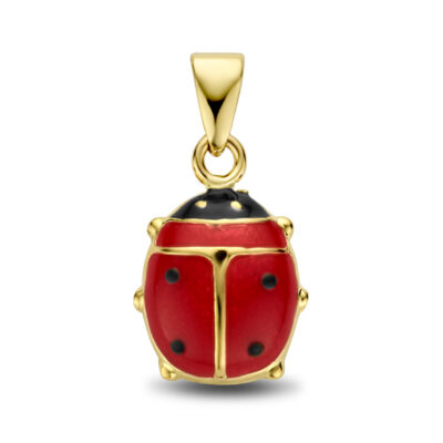 Enamel 14k Ladybug Charm Pendant 19144-9726 Image1