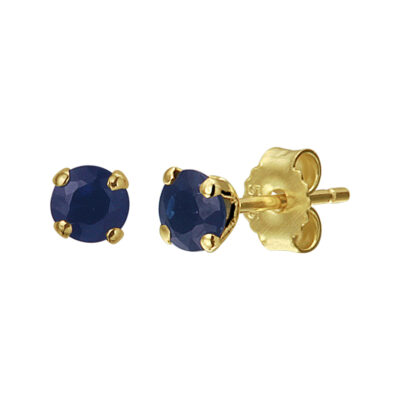 Sapphire 14k Stud Earrings 19145-9727 Image1