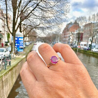 Ruby 14k Solitaire Ring 15734-5208 Image2