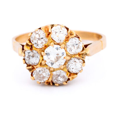 Diamond 14k Cluster Ring 17334-9177 Image1