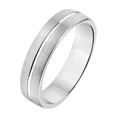 925' Silver Band Ring 19160-3785 Image1